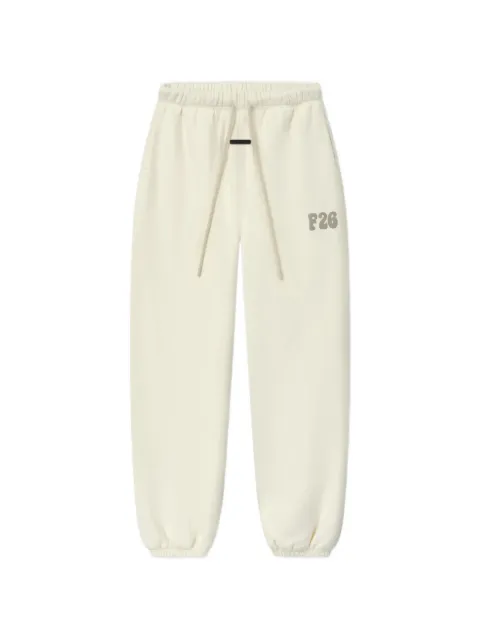 FEAR OF GOD ESSENTIALS drawstring elasticated-wait track pants Neutrals RW00349