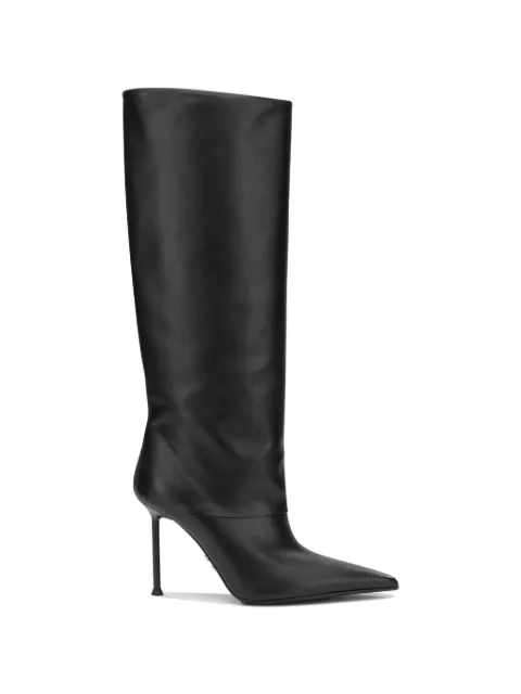 Sergio Levantesi Paprika pointed-toe leather boots Black PAPRIKA67