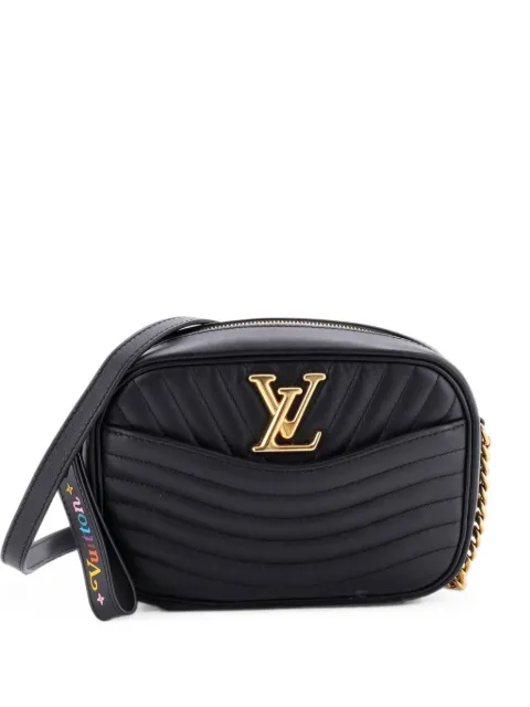 Louis Vuitton Pre-Owned New Wave Camera Bag Quilted Leather crossbody bag Black ZQMXSSXXIVBI1VQ3