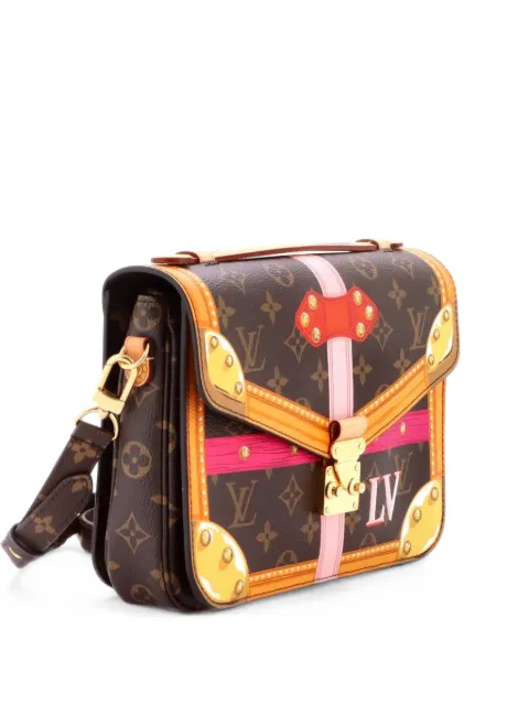 Louis Vuitton Pre-Owned Pochette Metis Limited Edition Summer Trunks Monogram Canvas crossbody bag Brown W8PLBYN82PZJ3NRE