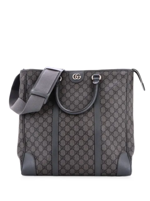 Gucci Pre-Owned Ophidia Convertible Open GG Coated Canvas Tall tote bag Grey GAPR84KI5K7FDGSF