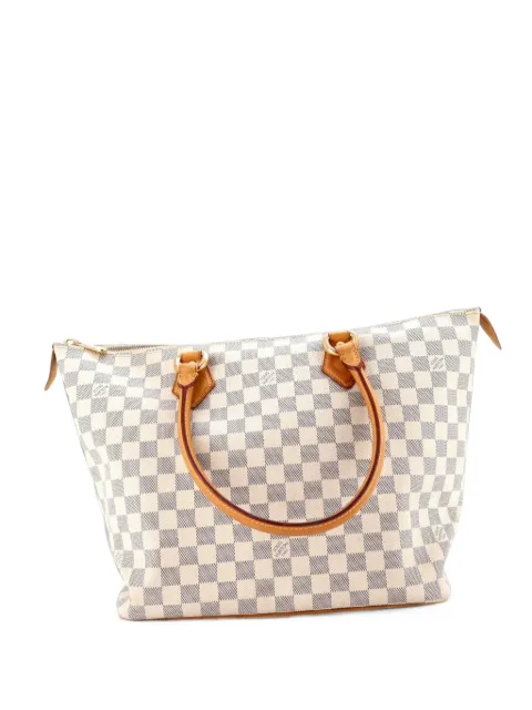 Louis Vuitton Pre-Owned Saleya Handbag Damier MM tote bag White X51B0T8F5EMFIHCI