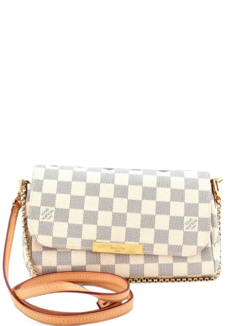 Louis Vuitton Pre-Owned Favorite Handbag Damier PM crossbody bag White XWBUG23VJ72XJF24
