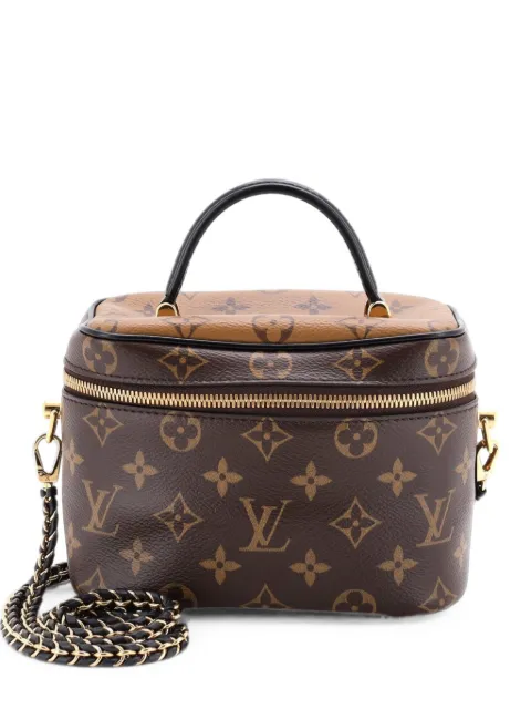 Louis Vuitton Pre-Owned Vanity Handbag Reverse Monogram Canvas PM satchel Brown YQTO2KNGYM690BXJ