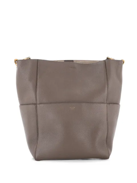 Celine Pre-Owned Sangle Seau Bag Calfskin Large shoulder bag Grey ASXR01DC9B33RNXS