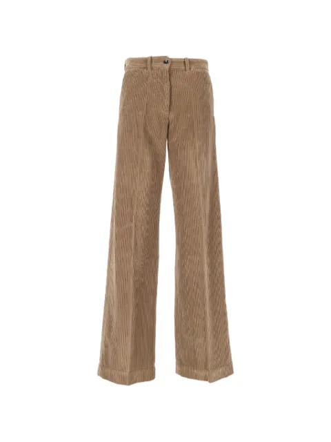 Nine In The Morning Fiamma corduroy trousers Brown FMM31