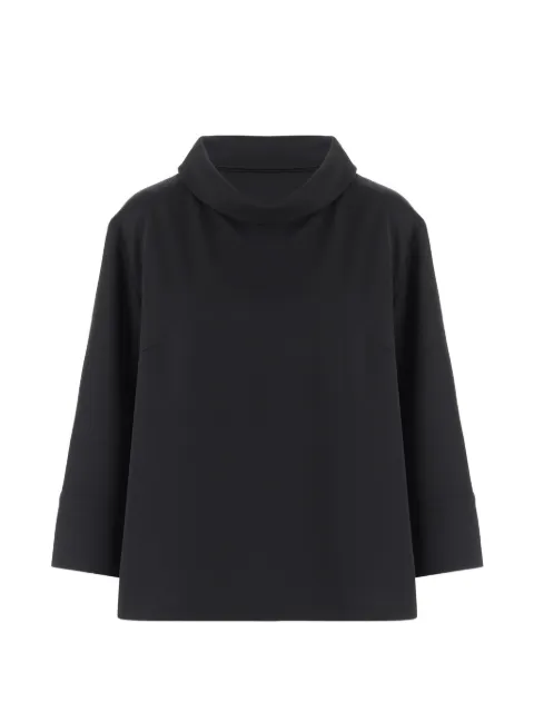 By Malene Birger high-neck wide-sleeve sweater Black 104330