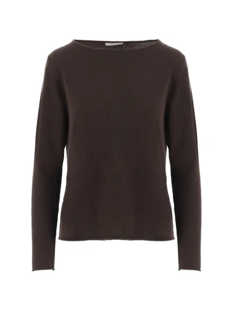 Allude round-neck cashmere sweater Brown 26511163
