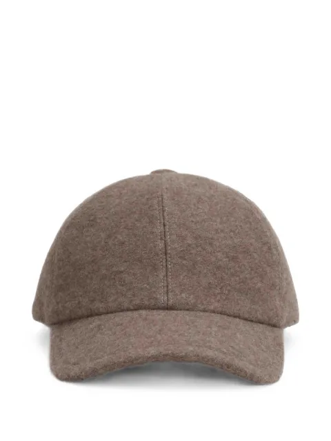 Fedeli brushed-effect cashmere cap Brown TU000801CAPLANDCASHEMIRE