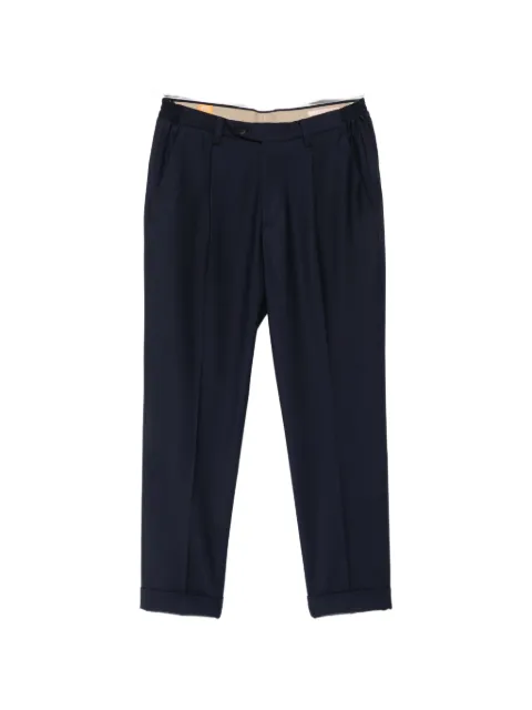 Alpha Industries pleated wool trousers Blue HIND94W2230AMALFI