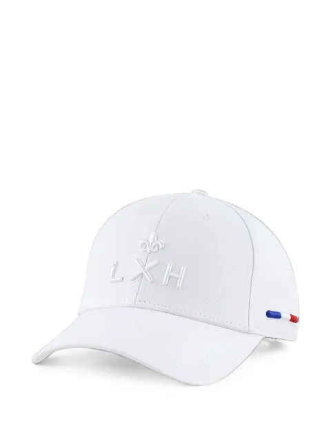 LXH Heritage embroidered-logo baseball cap White LXH16002BLANC