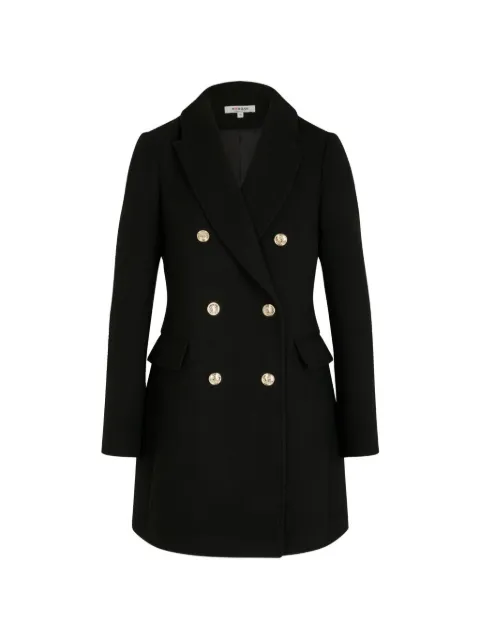 Morgan double-breasted coat Black GCHA