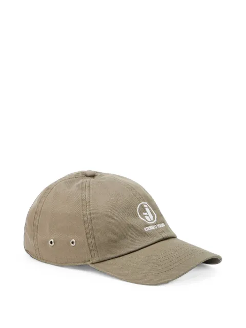 Iceberg logo-embroidered baseball cap Green 26EJ1P1710169125253