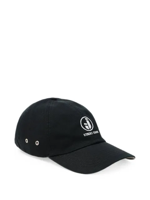 Iceberg logo-embroidered baseball cap Black 26EJ1P1710169129000