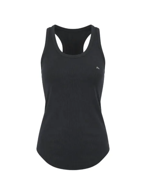 Cycle ribbed-knit racerback tank top Black 452MS01