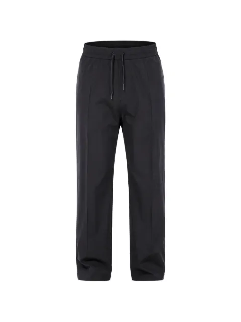 Armani Exchange elasticated-waistband trousers Black XM000411AF1