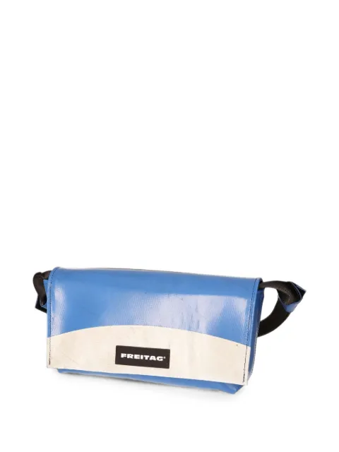 FREITAG Laura logo-patch shoulder bag Blue F171