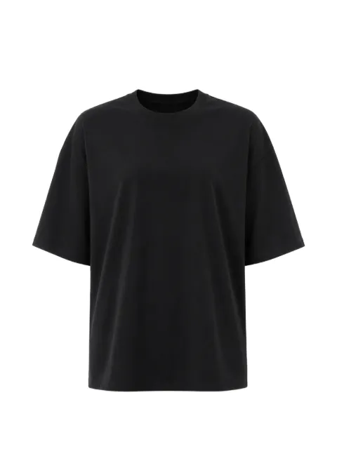 DONDUP logo-print drop-shoulder T-shirt Black DS073JF0350DXXX