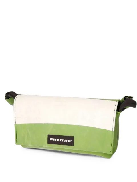 FREITAG small F171 Laura logo-patch messenger bag Green F171
