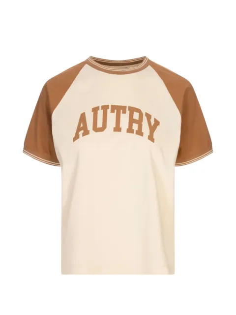 Autry logo-print raglan-sleeve T-shirt Neutrals TSPW