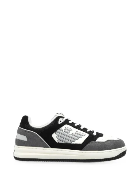 Ea7 Emporio Armani logo-patch sneakers Black 7X000912AF23110