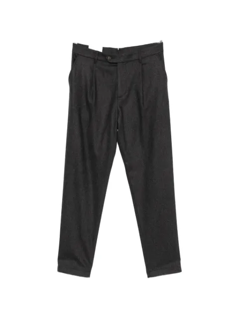 Eleventy pleated wool trousers Grey N75PANJ05TES0H027