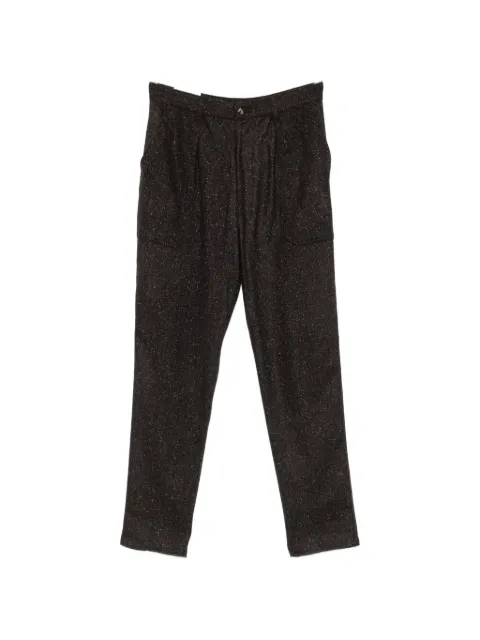 Eleventy flecked trousers Brown N75PANM12TES0N136