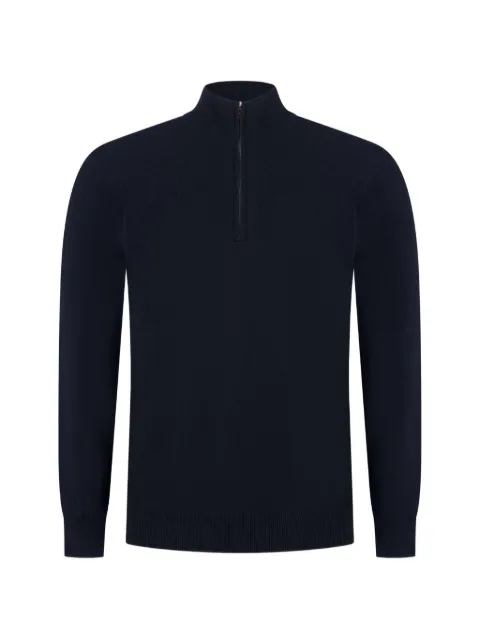Kiton quarter-zip sweater Blue UMK1508K347