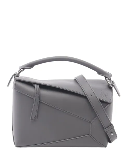 Loewe Pre-Owned 2010-2026 Small Calfskin Puzzle satchel Grey 5Q0TUOTNFTOB3FA7