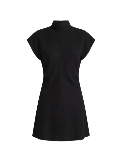 BONDI BORN Ardea tie-neck mini dress Black RTWDR10121GTBLK