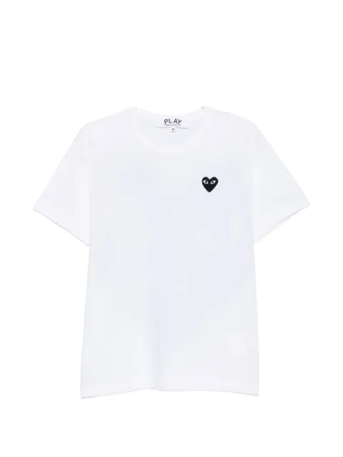 Comme Des Garçons Play logo-print T-shirt White AXT3531