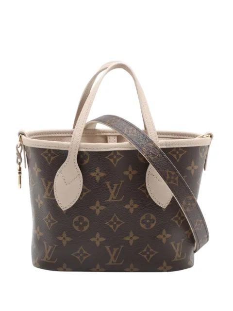 Louis Vuitton Pre-Owned 2021-2026 Monogram Neverfull Bandouliere Inside Out BB satchel Brown UQDFGIAZVXKZQU4G