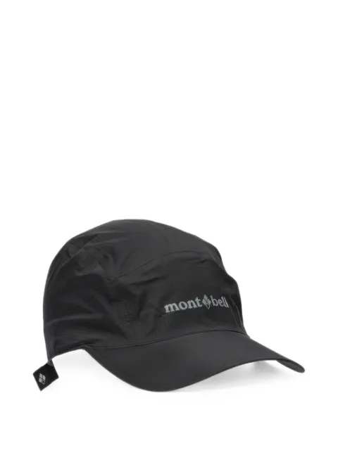 Montbell logo-print panelled cap Black 1128759