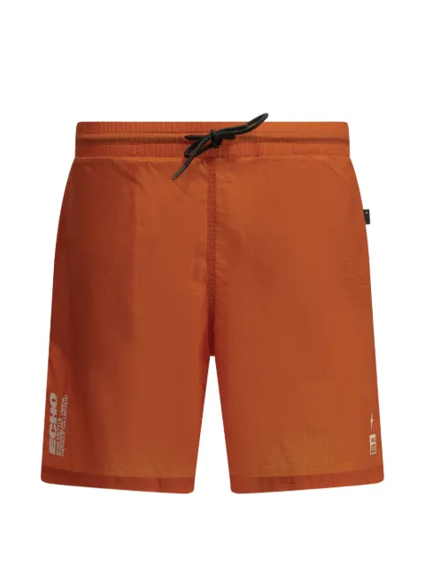 Wanderlust x Vietti ripstop-texture drawstring swim shorts Orange COSTUMEARANCIONE