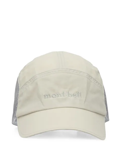Montbell mesh-panelled logo-embroidered baseball cap Neutrals 1118774IV
