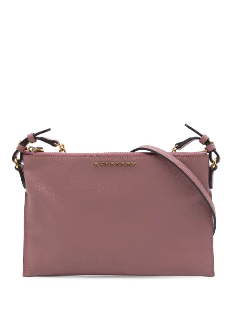 Burberry Pre-Owned 2000-2017 Leather Peyton crossbody bag Pink J6AH9EPD1P5JGO15