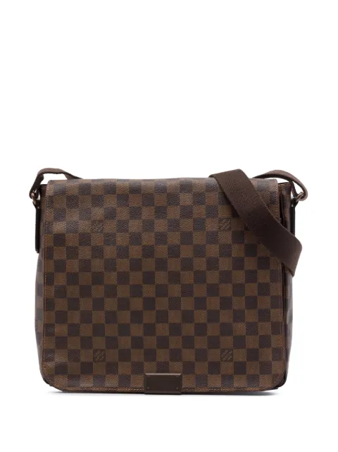 Louis Vuitton Pre-Owned 2013 Damier Ebene District MM crossbody bag Brown XL5XJYL06DXJQ6SI