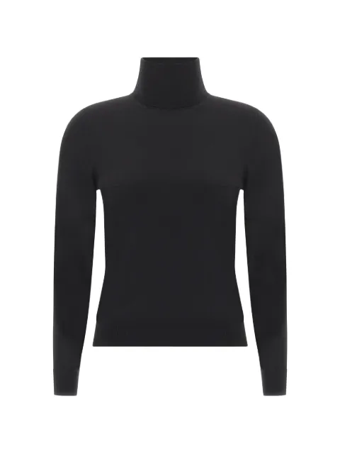 Paul & Shark long-sleeved turtleneck knitted T-shirt Black 16351004