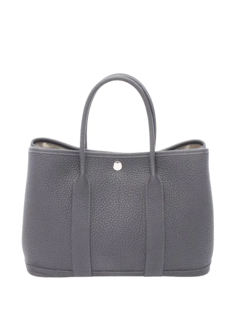 Hermès Pre-Owned 2025 Negonda Garden Party 30 tote bag Grey 40N27NNYNS4H2DUJ