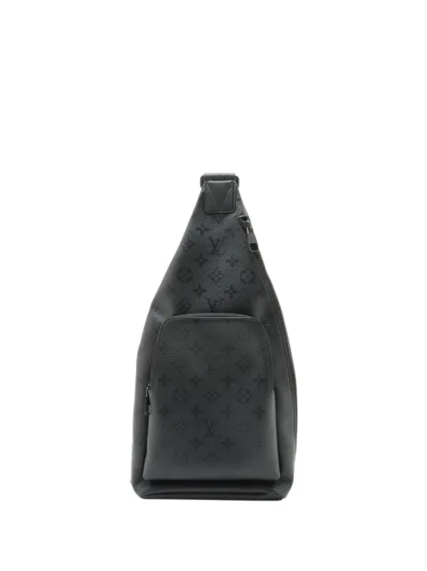 Louis Vuitton Pre-Owned 2021-2026 Monogram Midnight Duo Sling Bag crossbody bag Black IRBUWDNZ7AK0D9CG