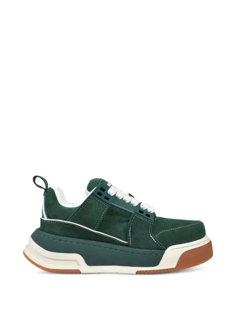 MLVINCE Raptor low-top panelled sneakers Green MV26SS04RLG24GR