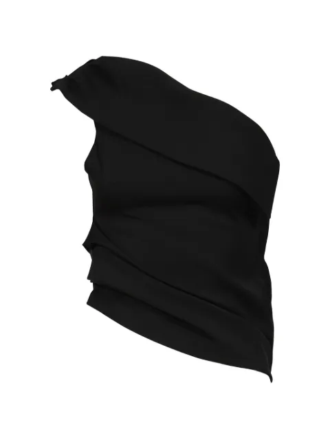 BOHEMSEO one-shoulder asymmetric blouse Black TOPS2BLK
