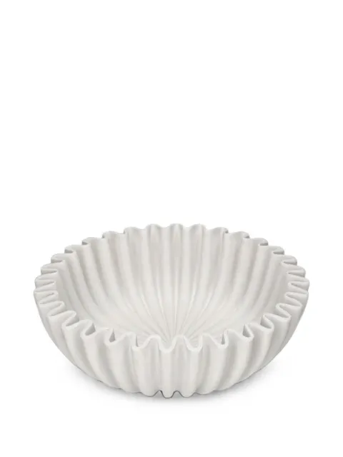 CU I SEEYOU fluted decorative bowl White CU1217803001