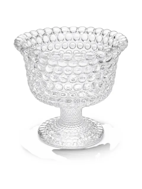 CU I SEEYOU hobnail-textured pedestal bowl White CU378101