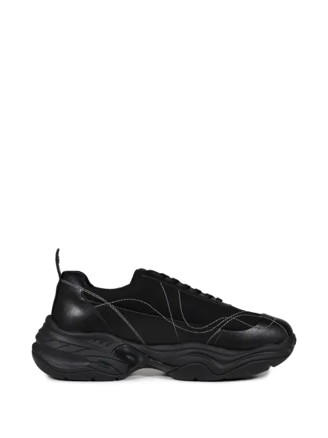 OAO Sunlight contrast-stitch sneakers Black OAO26SS005
