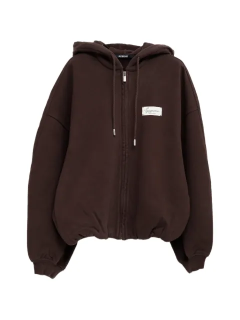 Jacquemus The Corso hoodie Brown HOU00314AJ00325
