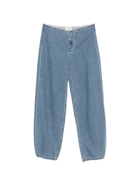 Still Here drawstring-hem wide-leg jeans Blue SPTCBOG