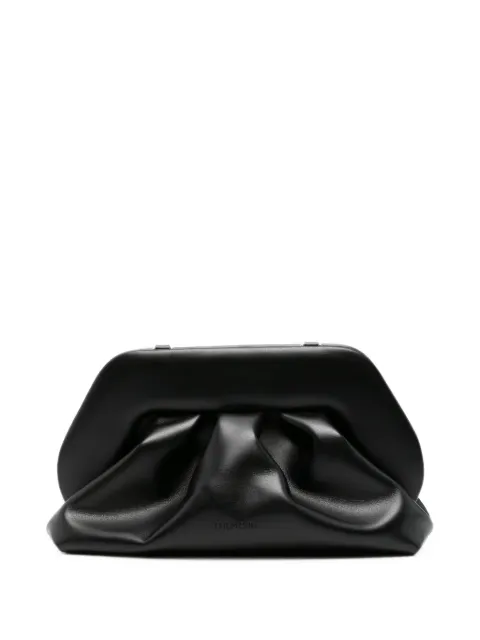 Themoirè Bios ruched clutch bag Black NS2WTMBM0OOVF