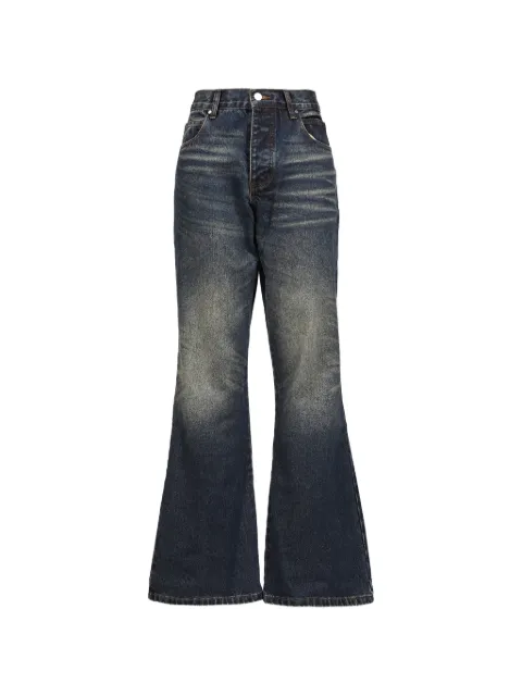 The Edge of Earth™ bleached-effect flared jeans Blue 86049