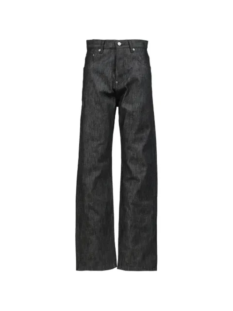Rivet & Hide straight-leg jeans Black 26SSRHPT06RAWIND